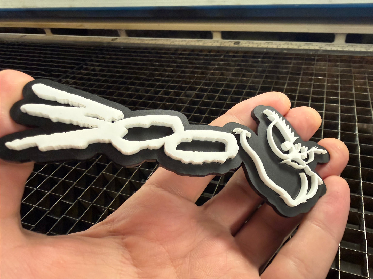 3D 300 Grynch Custom Badge (1 included) - Forged Concepts