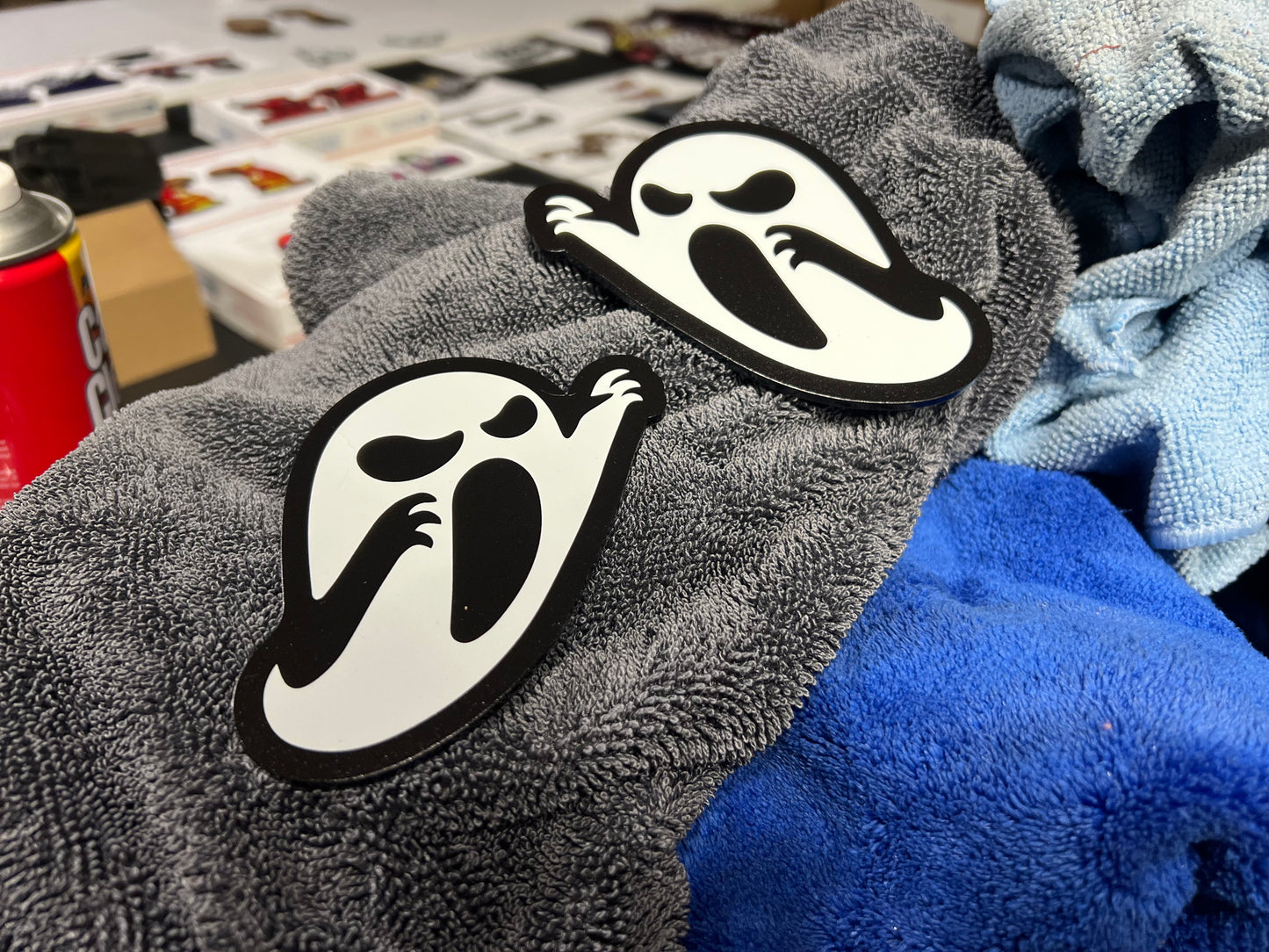 The Haunter Ghost Badges (2 Badges) - Forged Concepts