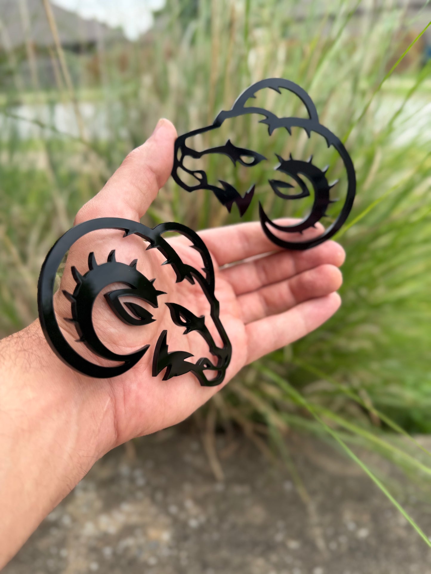 NEW 2026 Evil Ram Badges (2 Badges) (50% OFF) 🚨 - Forged Concepts