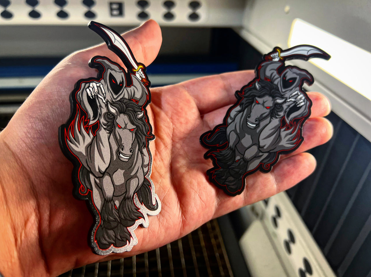 NEW Ghost Rider Badges - Forged Concepts