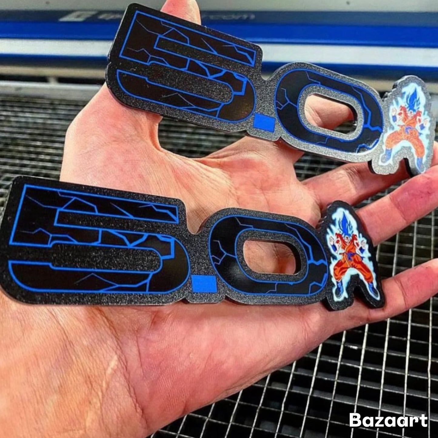 5.0 DBZ Badges 2 Included - Forged Concepts