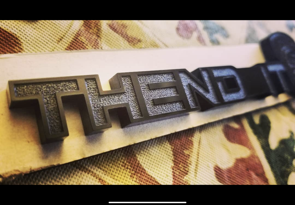 Thend it Lisp Badge - Forged Concepts