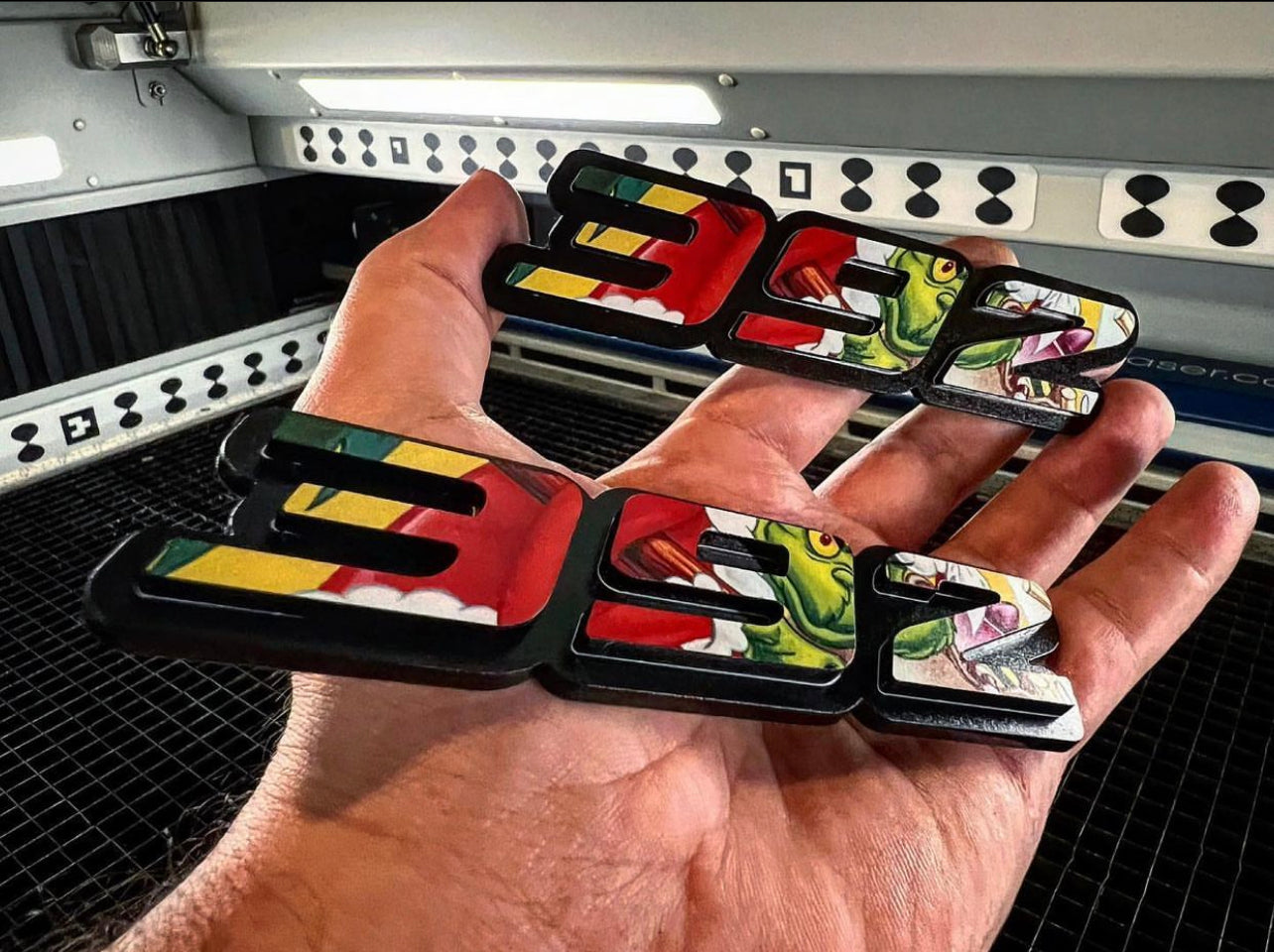 392 Grynch Custom Badges (2 badges)