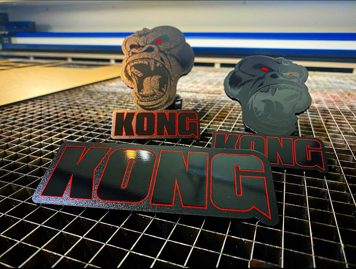 Stealthy Gorilla Badges (3 Badge Package) - Forged Concepts