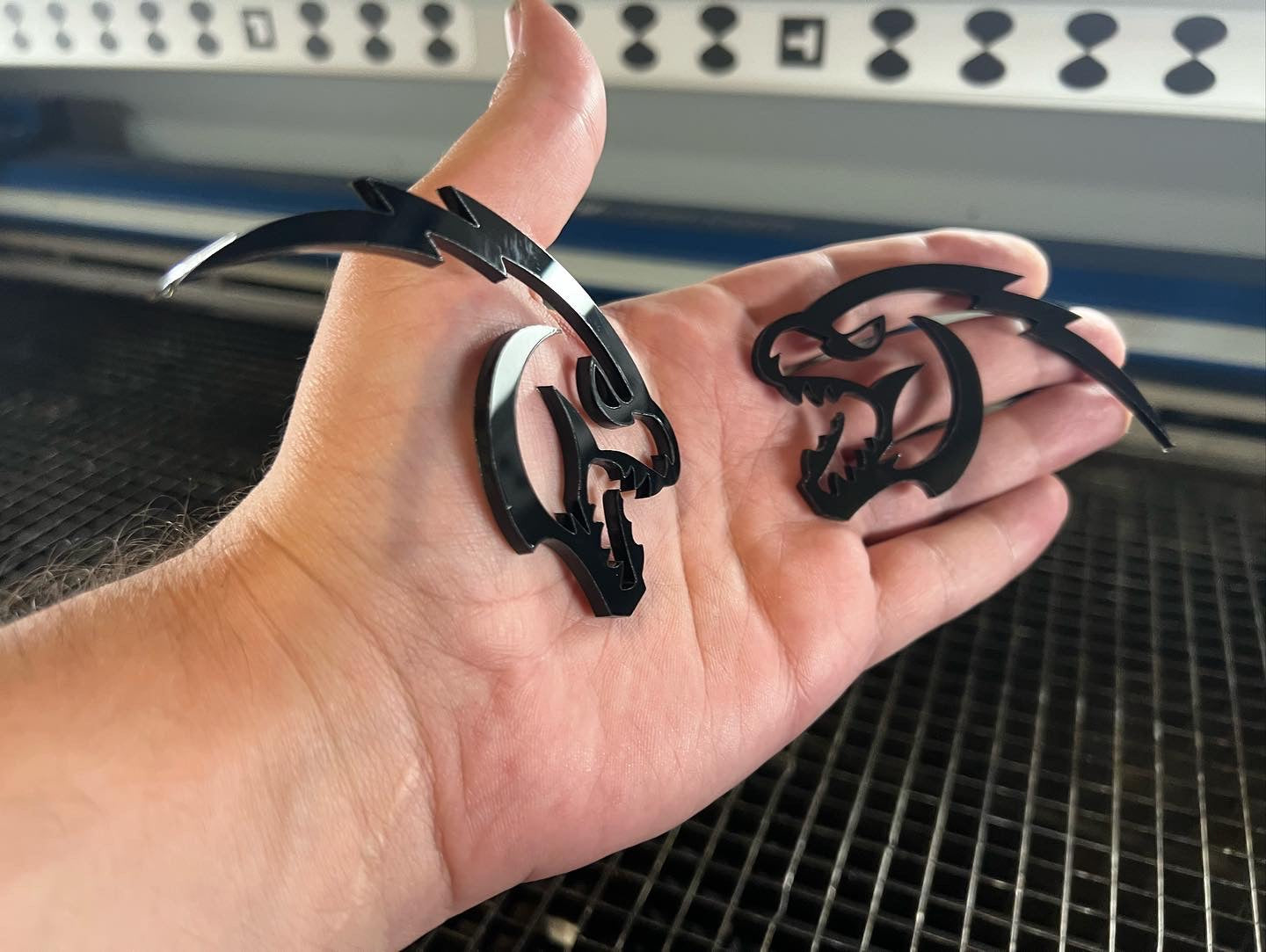 NEW Version Godzilla Badges (2 included) - Forged Concepts
