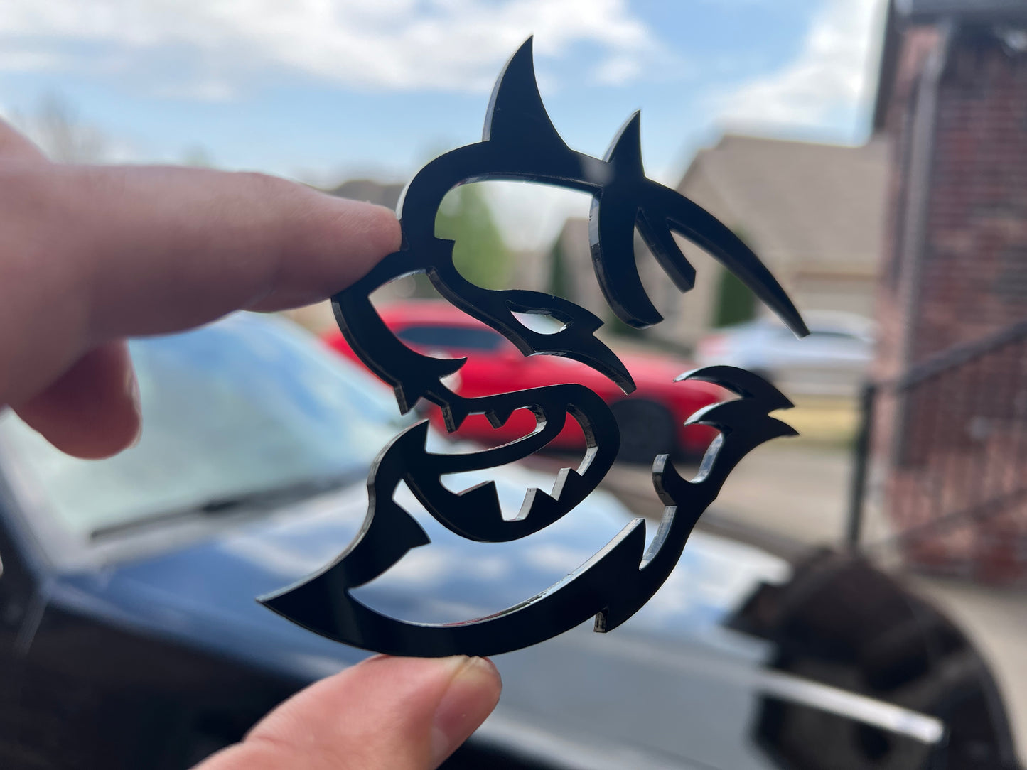 Custom Devil Badges (2 included)