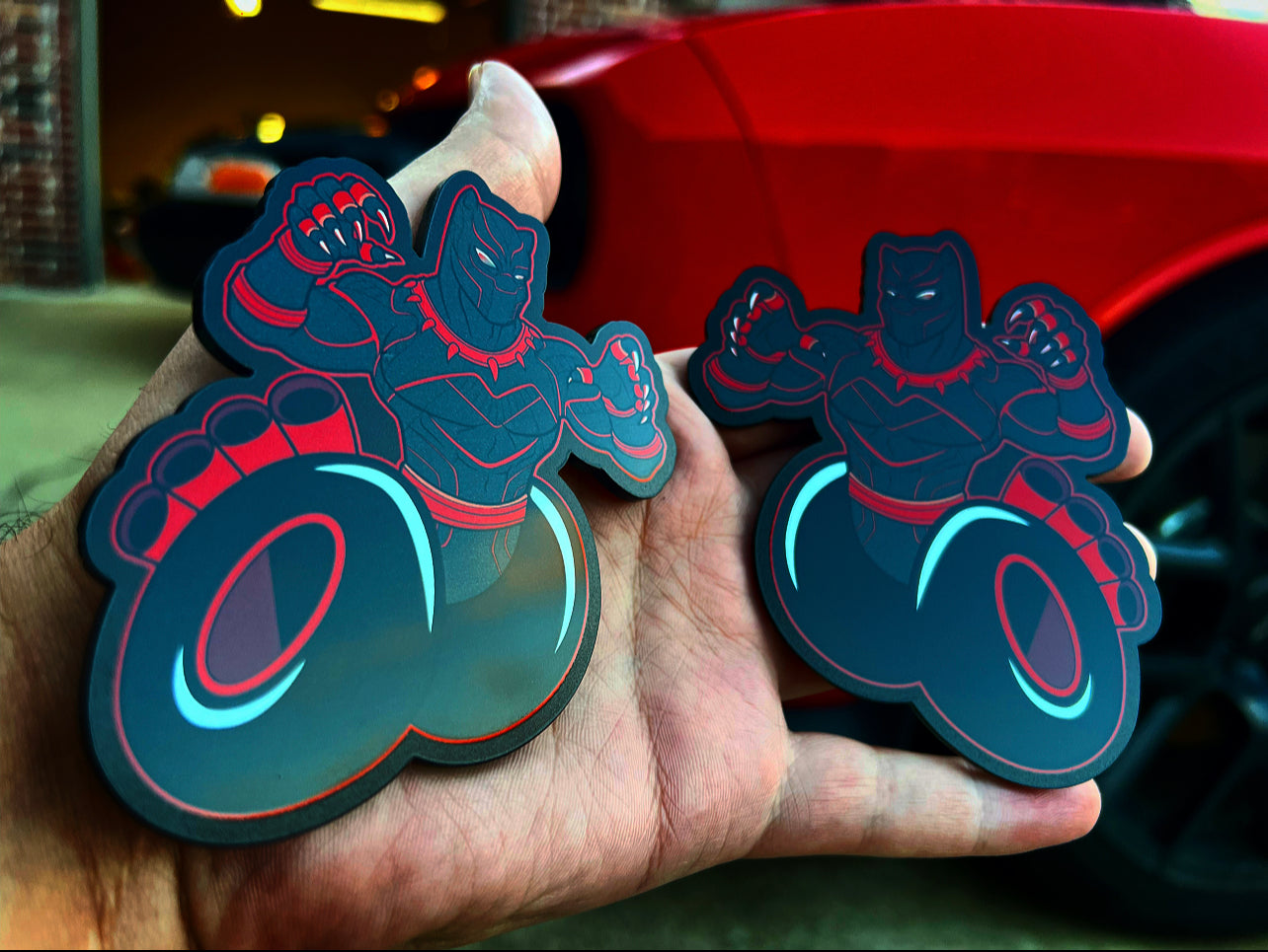 NEW Black Panther Badges (2)