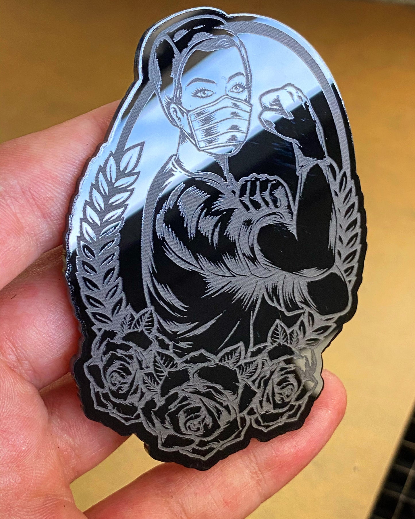 Nurse Rosie Badge (2 included & Free Shipping) - Forged Concepts