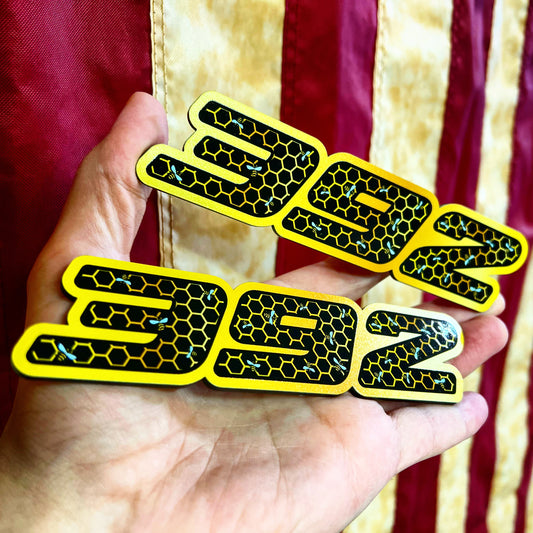 Honeycomb 392 Bee Badges