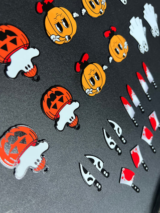 Set of Halloween Earrings (2 included) - Forged Concepts