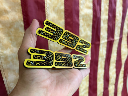 Honeycomb 392 Bee Badges - Forged Concepts