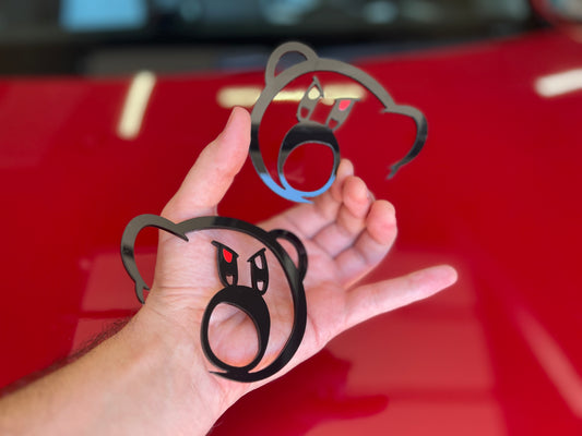 Hell Kirby Badges (2 Badges)