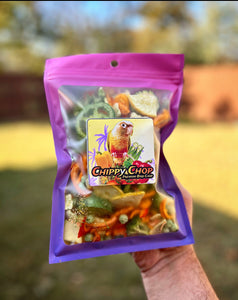 LARGE CHUNK Chippy Chop Freeze Dried Bird Chop (Large Bag with LARGE CHUNKS)