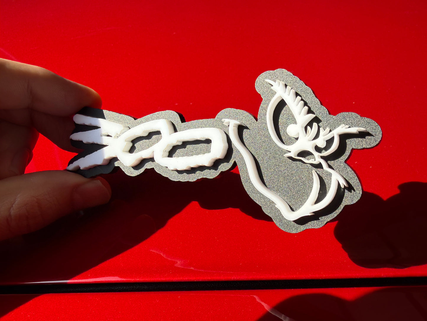 3D 300 Grynch Custom Badge (1 included) - Forged Concepts