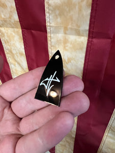 Black JH Cover (Truss Rod Cover)