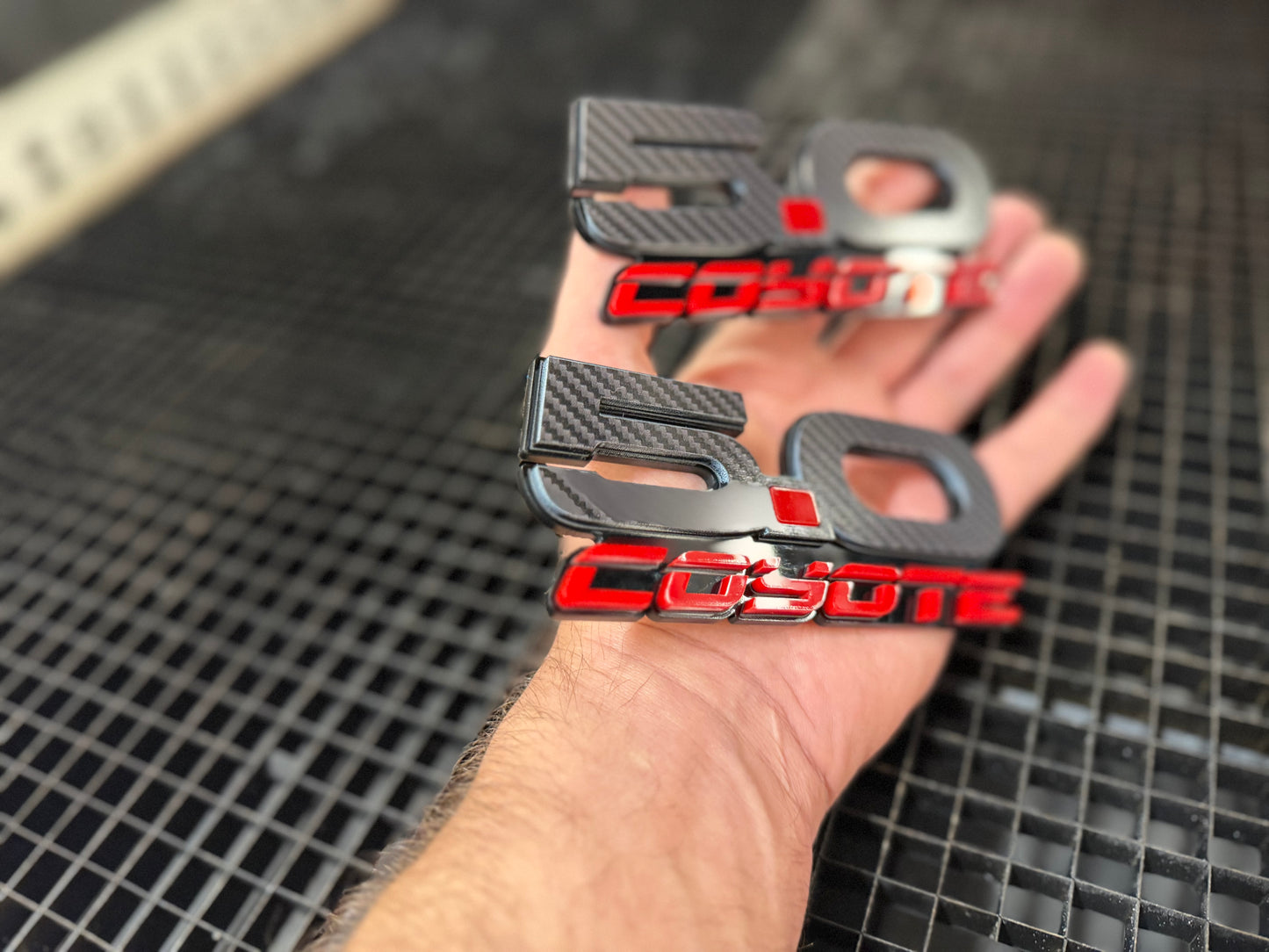 NEW Dual Layer Coyote 5.0 Badges (2 Badges) - Forged Concepts