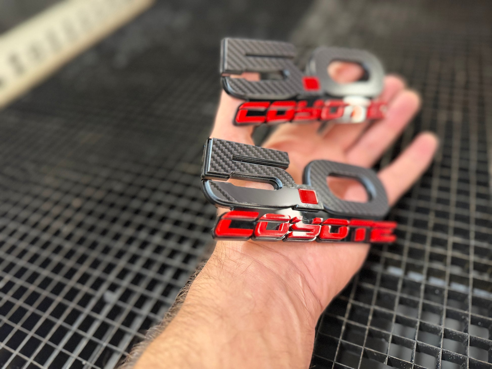 NEW Dual Layer Coyote 5.0 Badges (2 Badges) - Forged Concepts