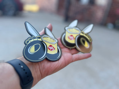 Snack Pack Badges Vanilla Version (2 Badges) - Forged Concepts