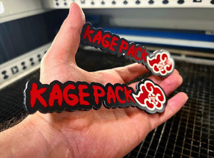 Kage Pack Grille/Spoiler Badges