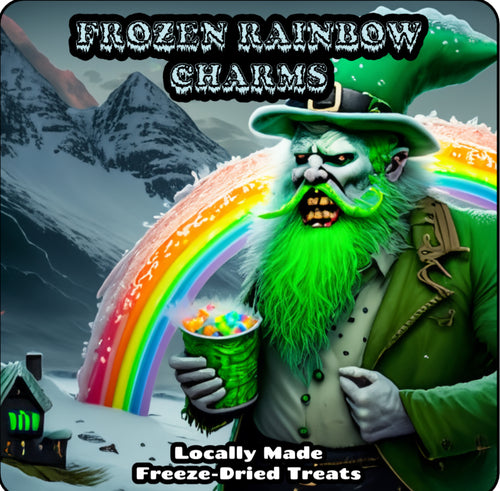 (1 LBS) Frozen Rainbow Charms (Freeze Dried Skittles)