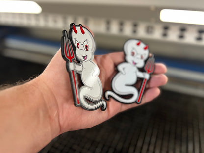 Casper the Not So Friendly Ghost Badges (2 included) - Forged Concepts