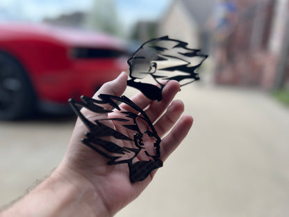 Hell Vegeta Badges (2 included) - Forged Concepts