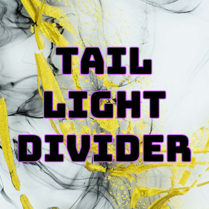 CUSTOM Full Color Tail Light Divider (Any Design) - Forged Concepts