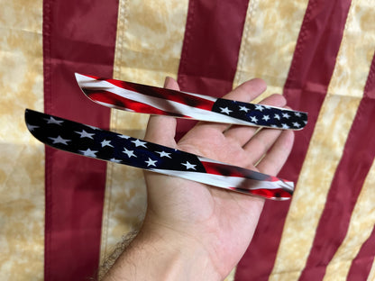 American Flag Reflector Deletes (2015+ Challenger)