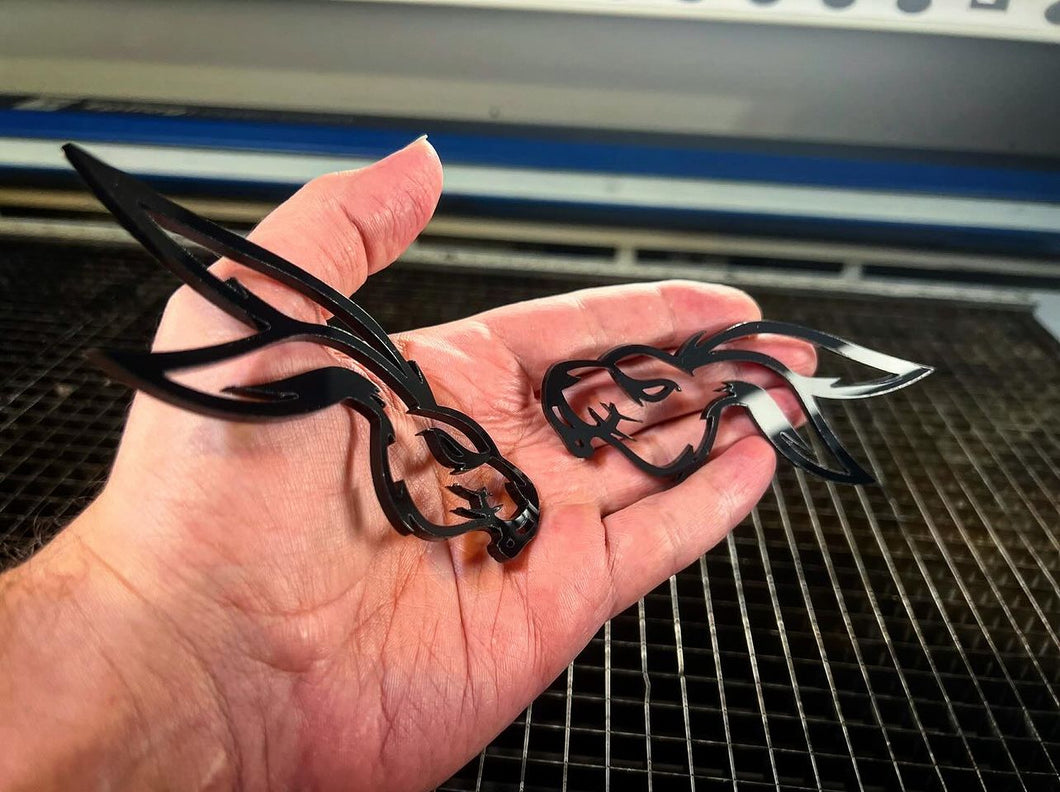 Evil Rabbit Badges