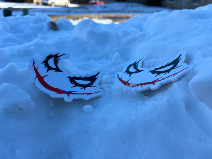 NEW White Joker Badges (2 included) - Forged Concepts
