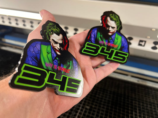 NEW Joker 345 Badges (2 included) - Forged Concepts