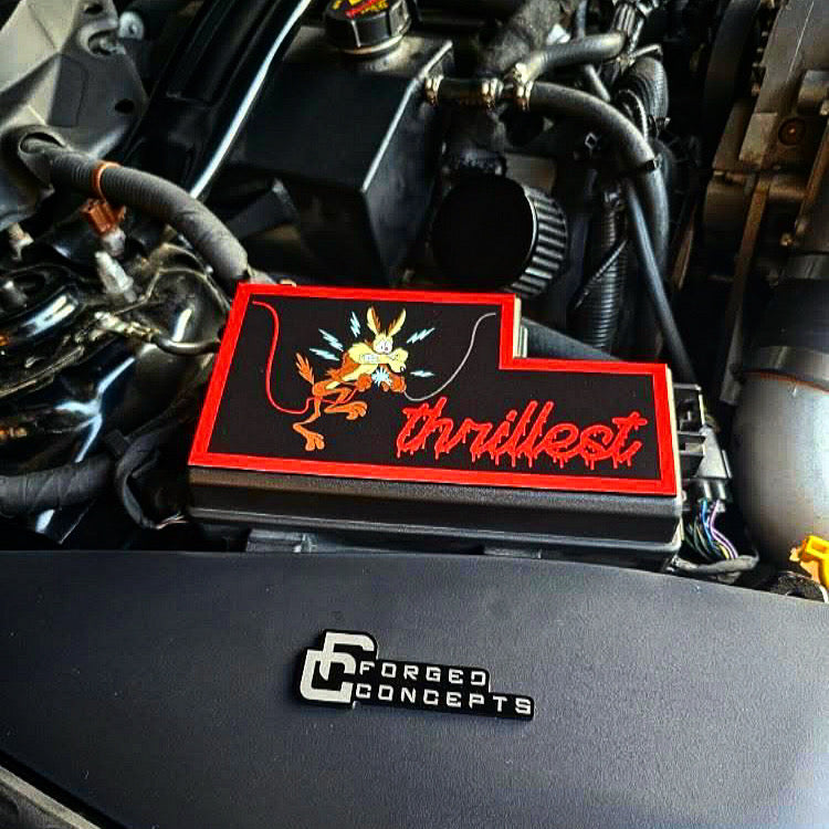 Custom Fuse Box Cover (ANY Design) HUGE DISCOUNT - Forged Concepts