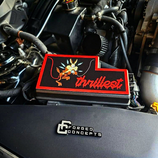 Custom Fuse Box Cover (ANY Design) HUGE DISCOUNT - Forged Concepts