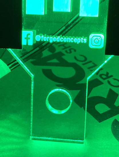 Custom LED Hood Prop w/Remote Control - Forged Concepts