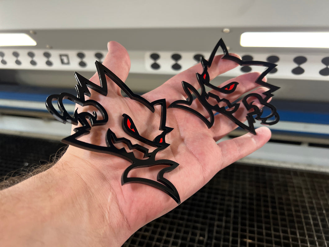 Haunter Badges (2 Badges)