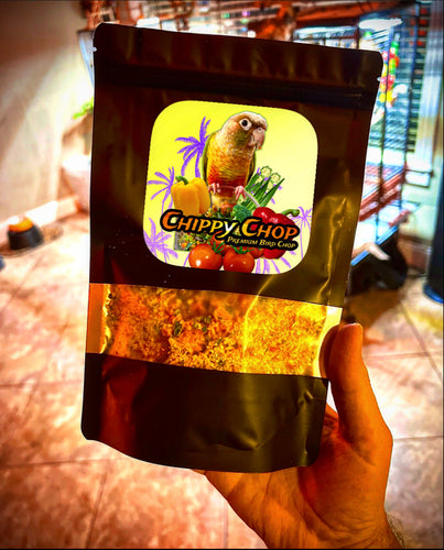 Chippy Chop Freeze Dried Bird Chop (Large Bag SMALL CHUNKS)