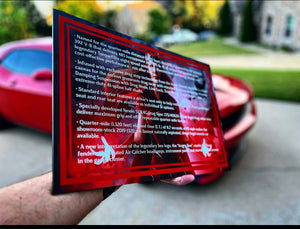 Custom Show Board/Display Sign