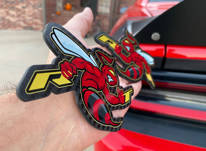Carbon and Red Mad Bees (2 included) - Forged Concepts