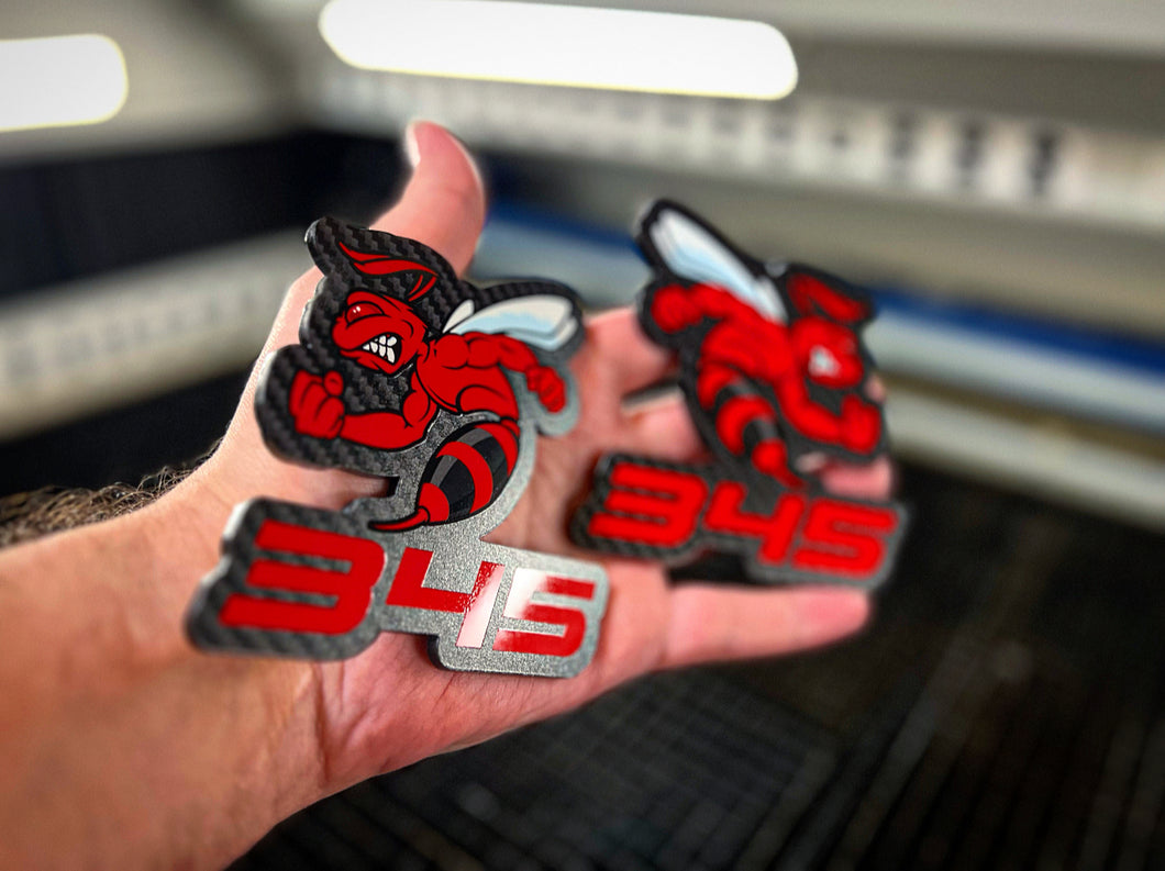 🚨NEW!!!🚨 Carbon Fiber 345 Mad Bees (2 included)