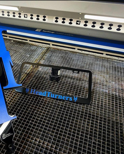 Custom METAL License Plate OR Frame - Forged Concepts