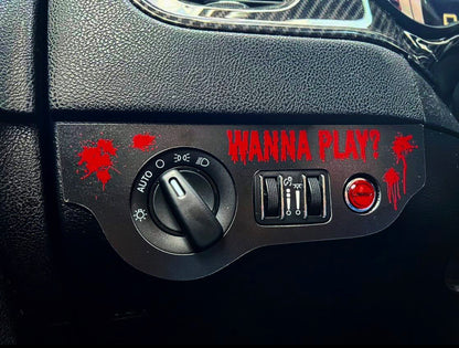 Custom Headlight Switch Cover - Forged Concepts