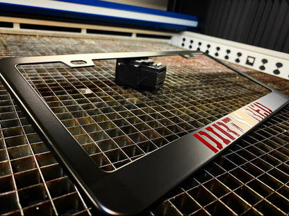 Custom METAL License Plate OR Frame - Forged Concepts