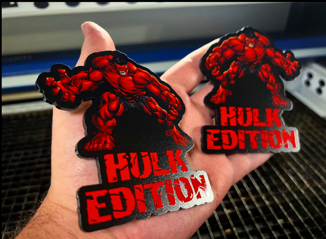 Red Hulk Badges (2 Badges)