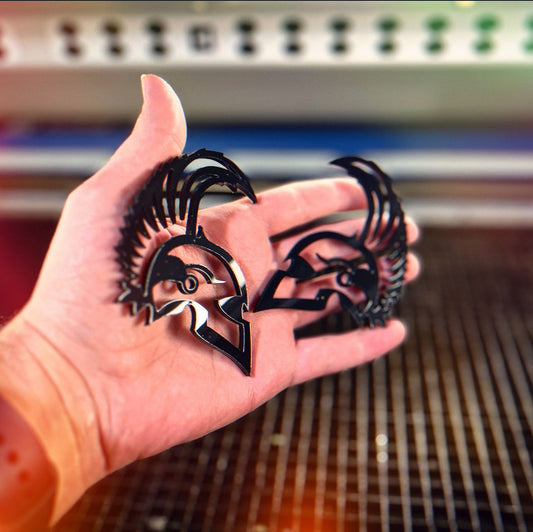 Spartan Badges (2 Badges) - Forged Concepts
