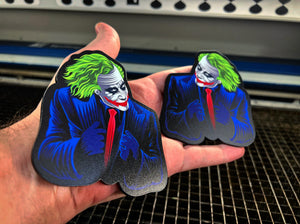 NEW Red Tie Joker (2 badges)