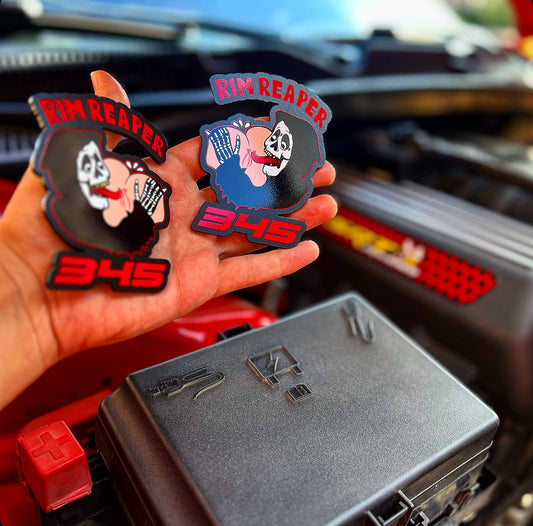 Rim Reaper Badges (2 Included) - Forged Concepts