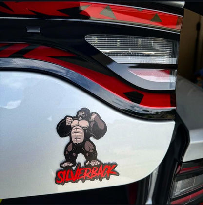 Silverback Car Badges (2 Included)