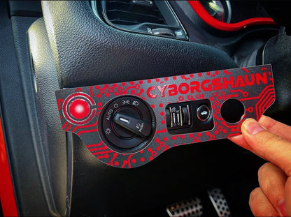 Custom Headlight Switch Cover - Forged Concepts