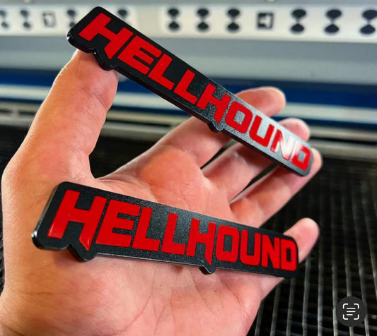 HellHound Badges (4 Badges) - Forged Concepts