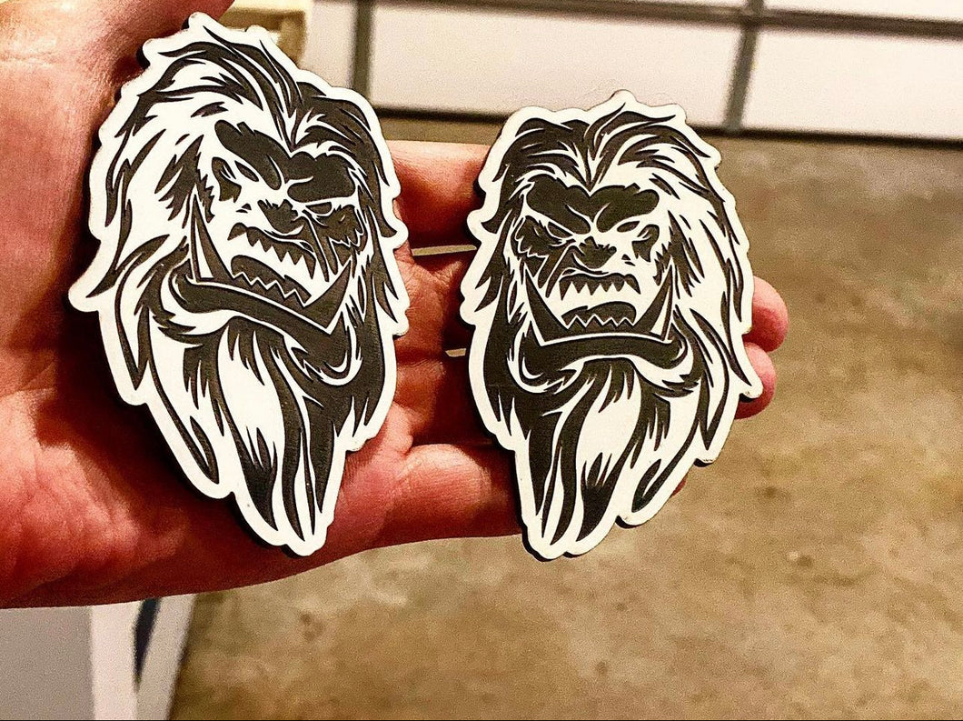 Angry Yeti Badges (2 included)